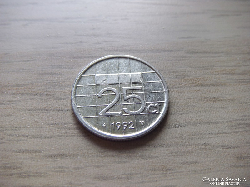 25 Cent 1992 Netherlands