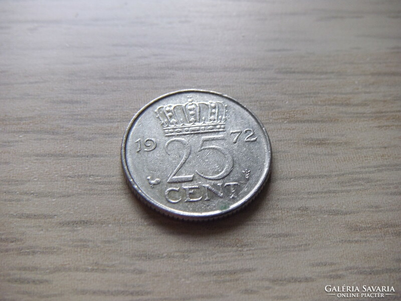25 Cent 1972 Netherlands