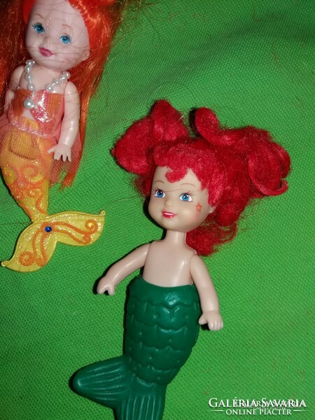 Beautiful doll package, quality mattel, simba small barbie mermaid dolls, 3 in one, as shown in the pictures