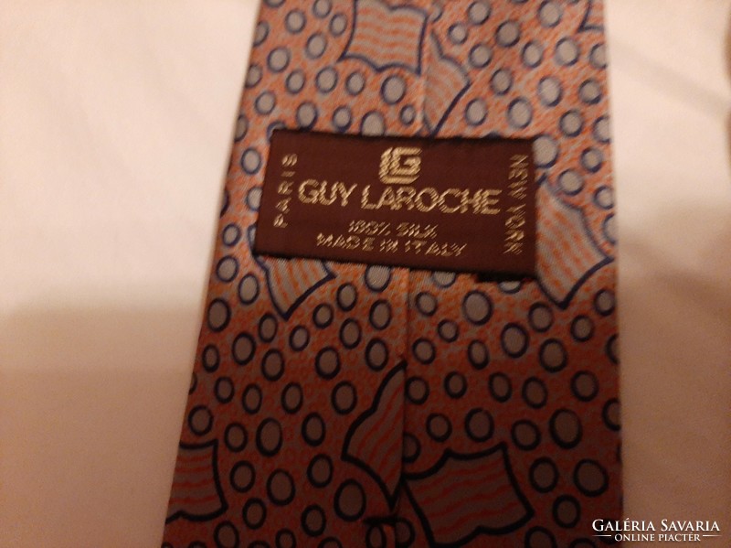 New, original guy laroche pure silk tie
