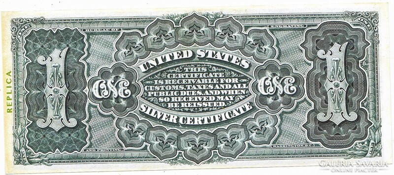 Usa 1 silver dollar 1886 replica