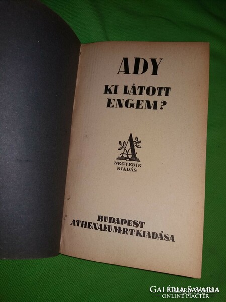 Ady endre's uniform, collected edition according to pictures i-viii atheneum