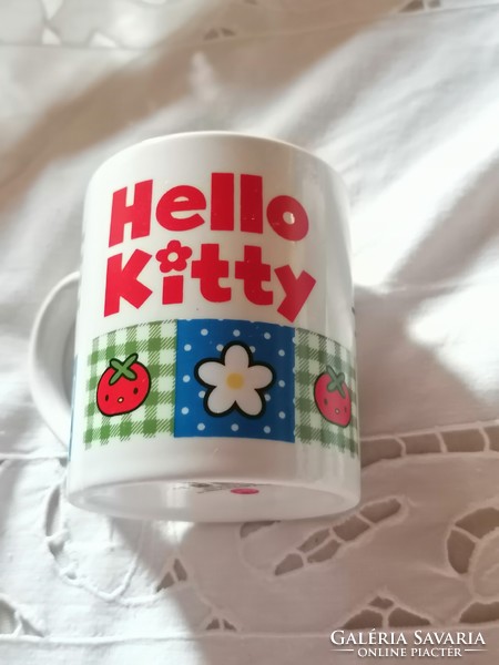 Hello Kitty porcelain moon cup, children's mug