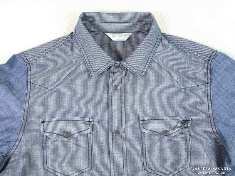 Original diesel (l / xl) sporty elegant long-sleeved men's shirt