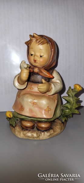 Hummel goebel " Die Pustablume "12×7×5cm4×8 cm