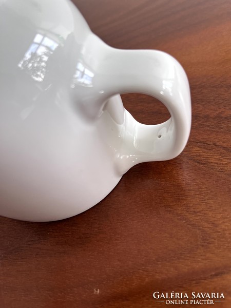 Alföldi porcelán Saturnus tejszínes, szószos kiöntő, tejkiöntő