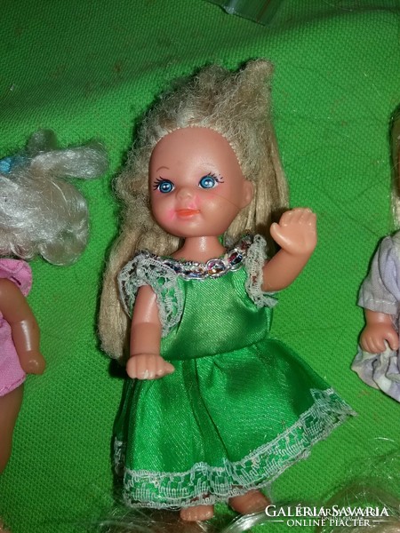GYÖNYÖRŰ BABACSOMAG MINŐSÉGI Mattel ,SIMBA és HASBRO kicsi Barbie babák 9 db egyben a képek szerint