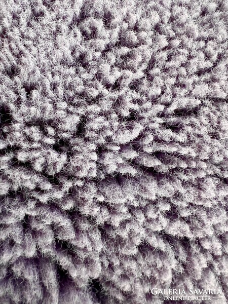 Lavender colored soft carpet