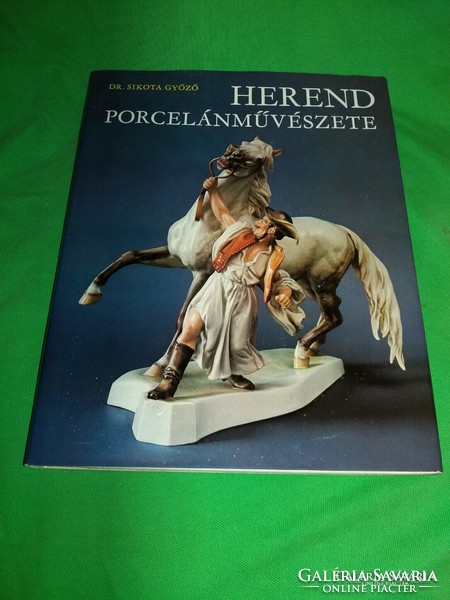 1976 Beautiful album -dr. Sikota winner: Herend's porcelain art book is technical according to the pictures