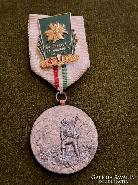 Természetjáró kitüntetés 1958-as