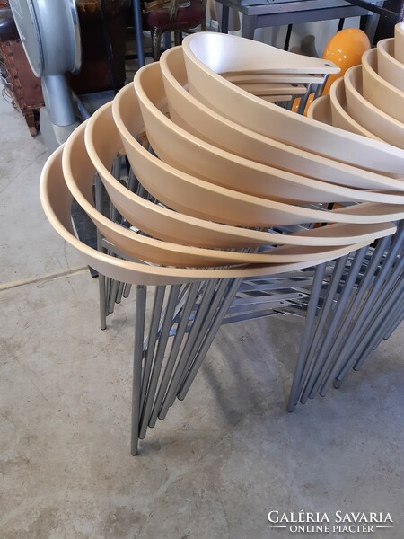 Danish paustian stucco chairs 8 pieces