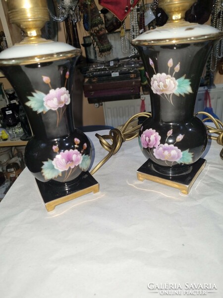 2 Herend Bakos éva table lamps