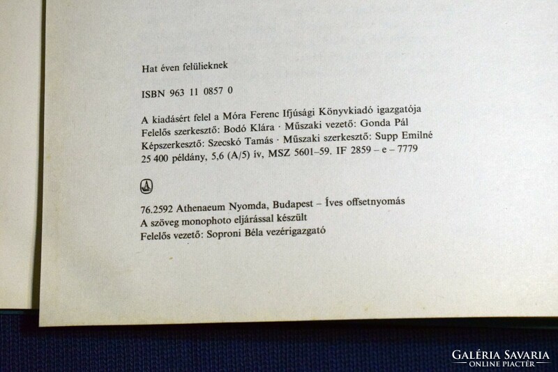 Jó játék a hang , a csend , Jánosi Sándor , Görög Júlia , oktató mese könyv , 1977 , Móra