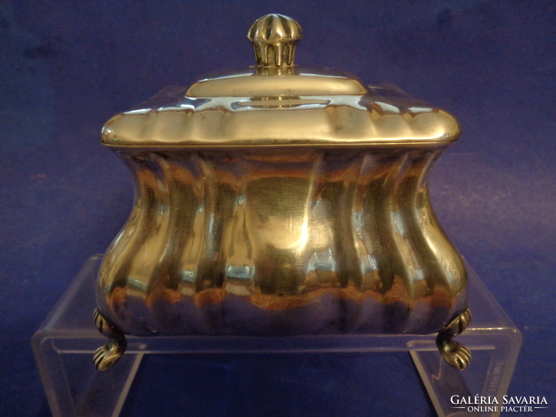 Antique silver-plated sugar box - sugar holder
