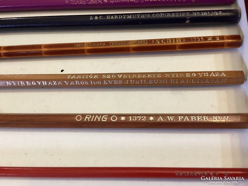 Dédim's pencils in the 1920s, 7 pcs