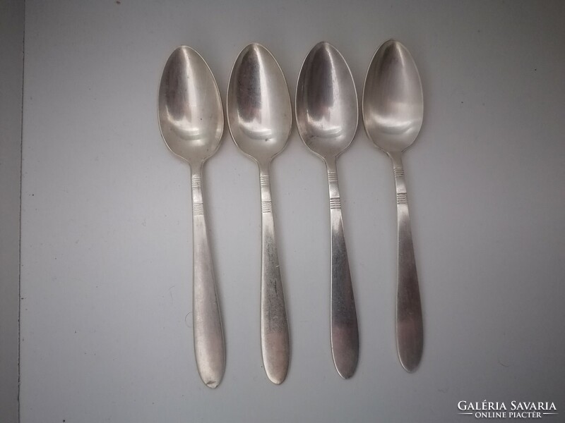 Silver-plated mocha spoons