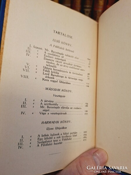 Antique h.G.Wells works-- -ancient sci-fi-human gods -franklin- collectors