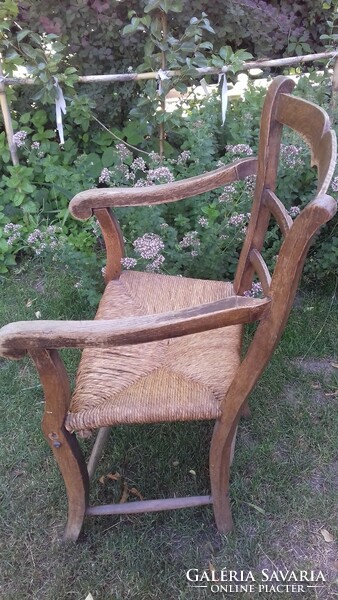Antique rare carved armchair