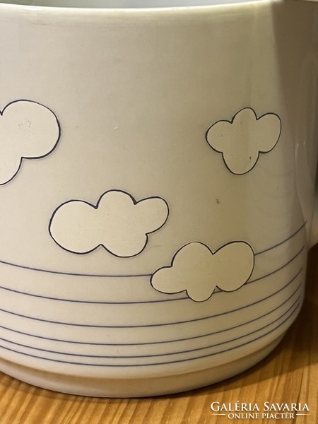Alföldi extra rare mugs with a cloud contour pattern