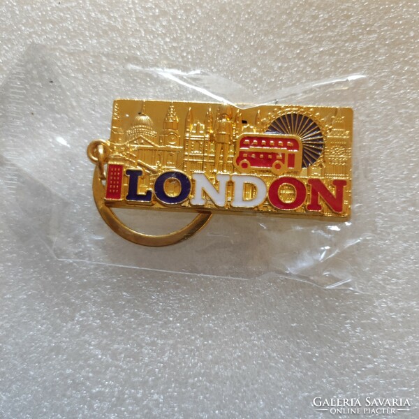 New gold-plated metal key ring
