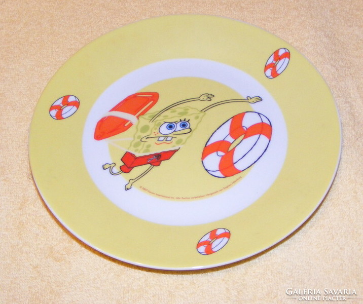 Spongyabob porcelán tányér
