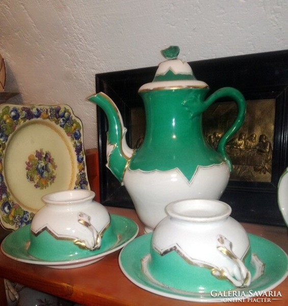 Bieder christian fischer / pirkenhammer 1830-1852 - 2 nos. Tea set + jug - art&decoration