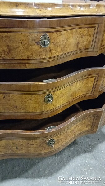 Baroque dresser with 3 drawers xix. Mid century