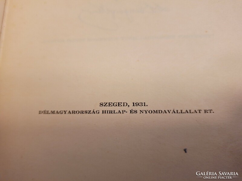 1931-SZEGED- 100 PÉLDÁNYOS extrém unikális SZÁMOZOTT-ALÁIRT BIBLIOFIL ritkaság! VERGILIUS: AENEISE