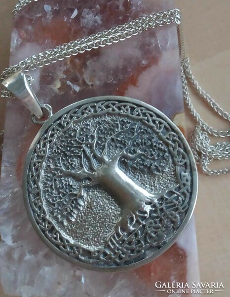Tree of life pendant necklace in 925 sterling silver