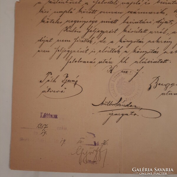 Kislángi  állami elemi népiskola felszerelésének átadás-átvételi eljárása 1919. márc. 20  II.