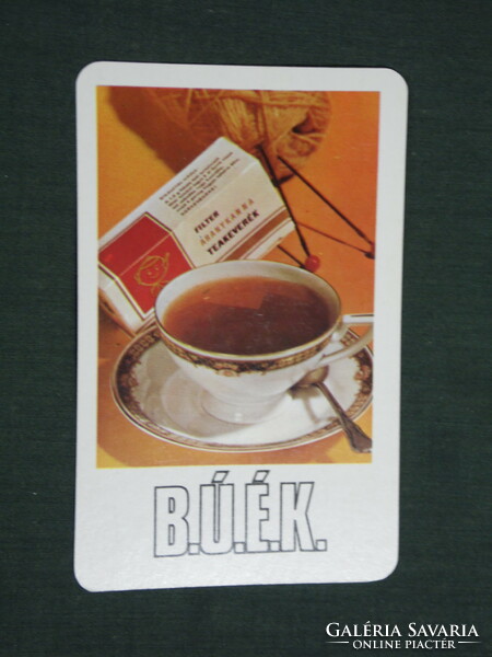 Kártyanaptár, COMPACK csomagoló vállalat, Aranykanna Tea , 1978,   (4)