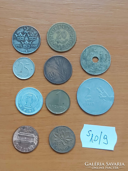 Mixed coins 10 s10/9