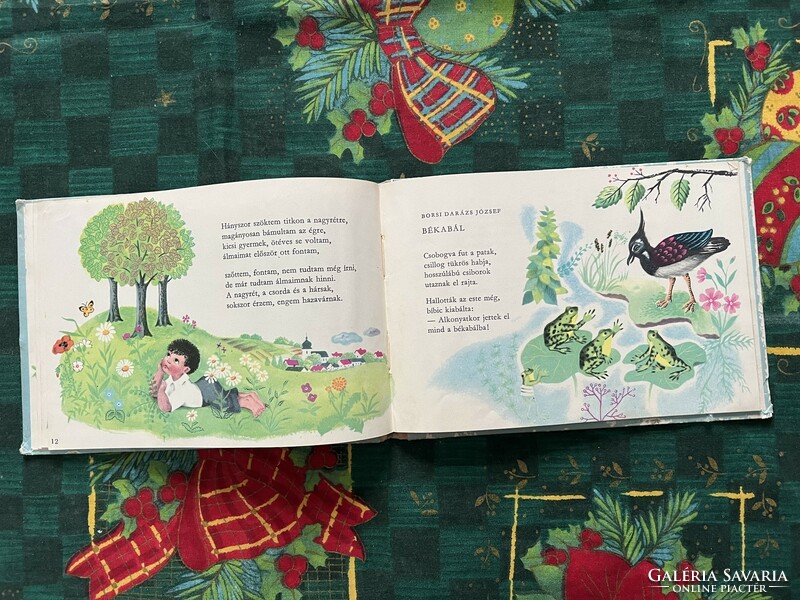 Lamb-calling children's poems with trapdoor drawings