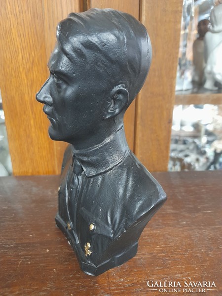 German, German imperial bust of Adolf Hitler, bust. 16 Cm. Marked.