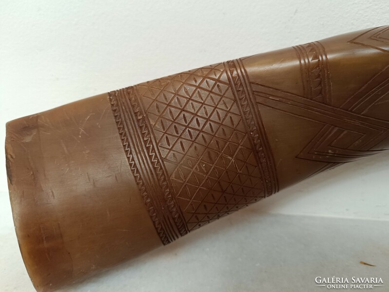 Antique shofar Jewish New Year blessing item Judaica 444 8188