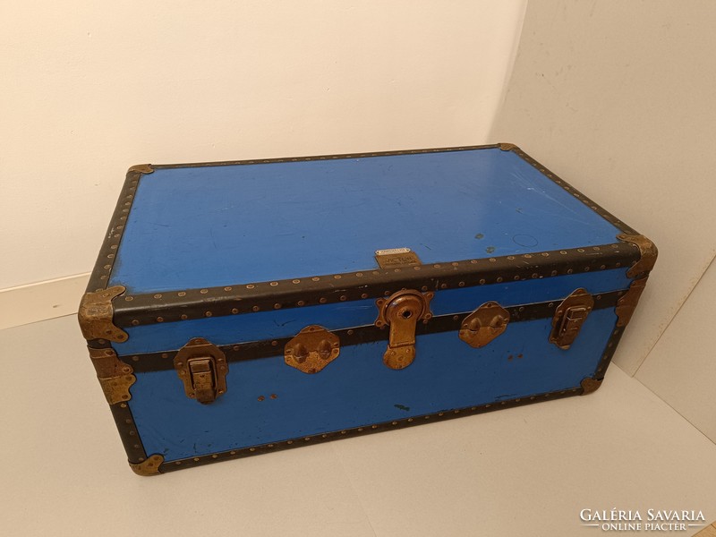 Antique suitcase car suitcase costume movie theater prop special size preserved condition 813 8231