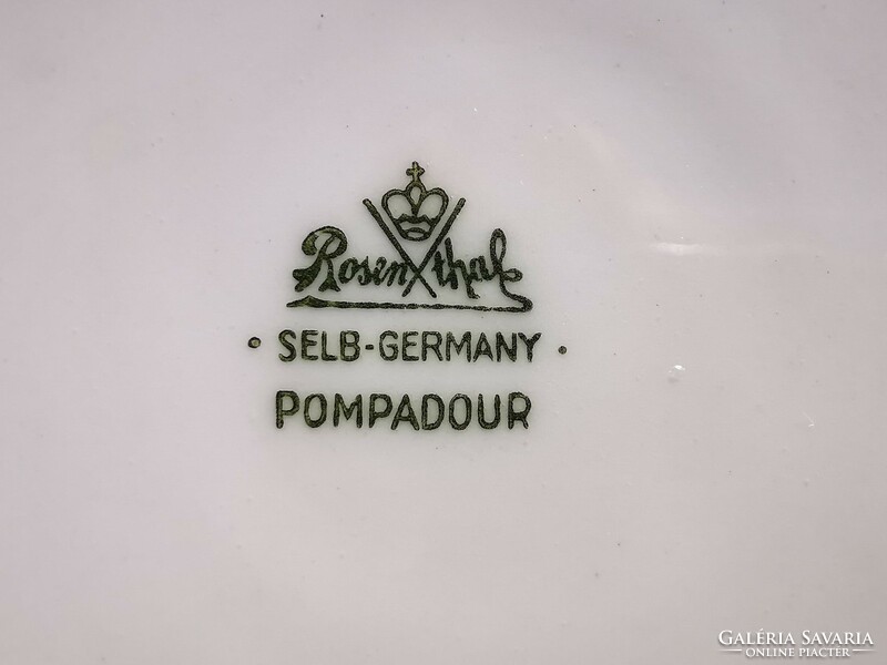 Pompadour ring holder bowl