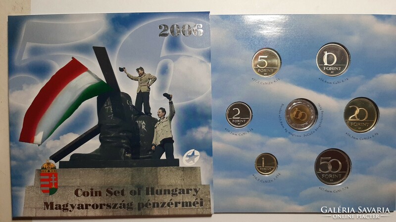 Coins of Hungary 2006 circulation row bu