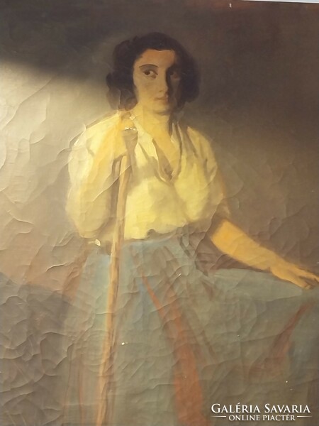 Péter Szüle (1886-1944): original painting
