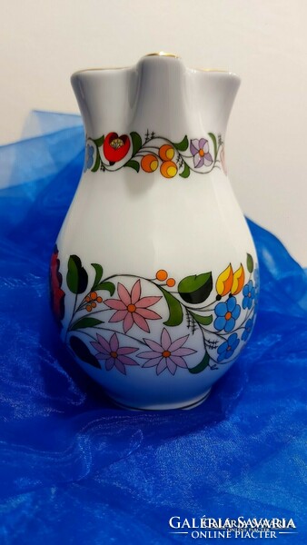 Kalocsa hand-painted porcelain water jug
