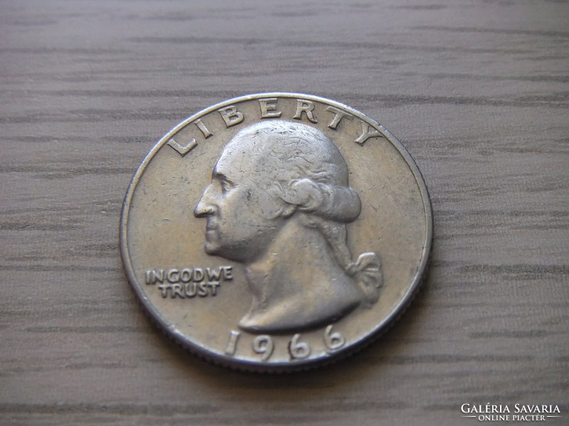 1/4 Dollar 1966 usa