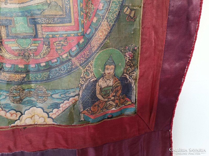 Antik tibeti buddhista thanka Tibet Buddha buddhizmus thangka 730 8344