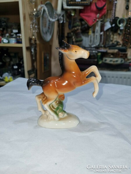 German porcelain horse
