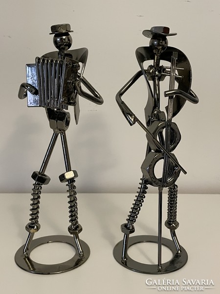 Modern metal sculptures