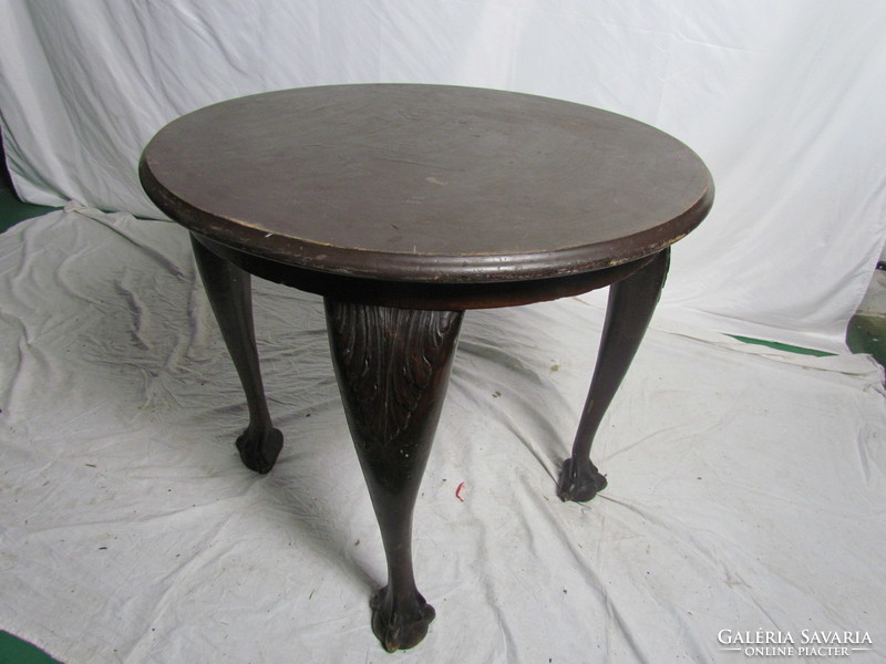 Antik Chippendale körasztal