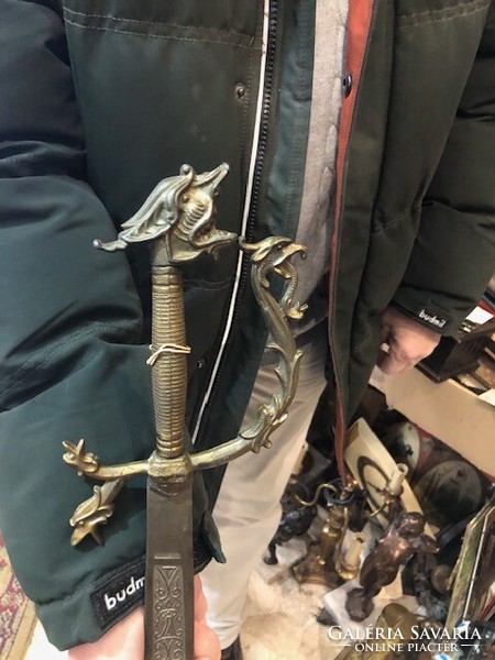 Kard, XIX. századi, 80 cm-es pengehossz, gyűjtőknek kiváló. török