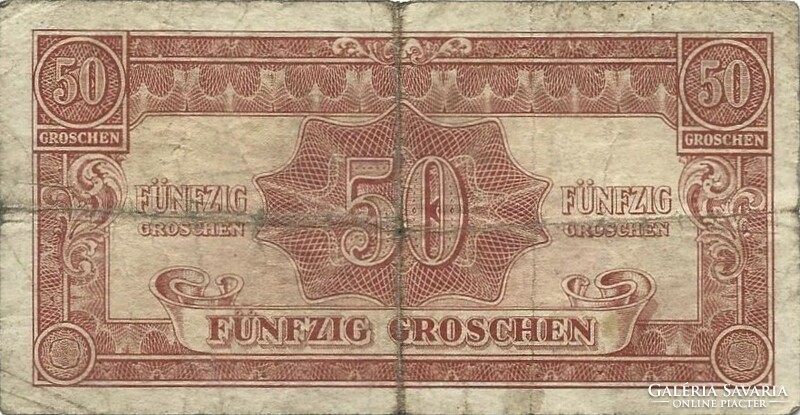 50 Groschen 1944 militarbehörde austria 1.