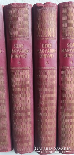 Száz magyarok könyvei I-X.