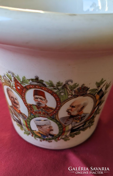 Antique porcelain mortar from the time of the monarchy