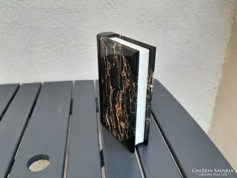 A beautiful rare marble book